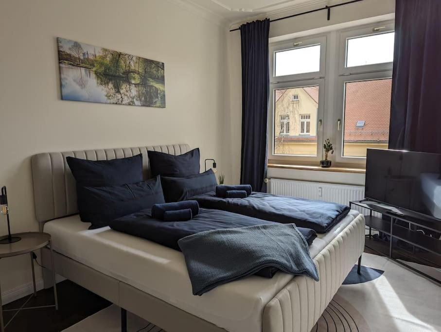 Vilipa-Apartments No.5 I Baumwollspinnerei I Kunstkraftwerk - 75M² I Balkon I Smart-Tv I Bad Mit Fussbodenheizung 莱比锡 外观 照片