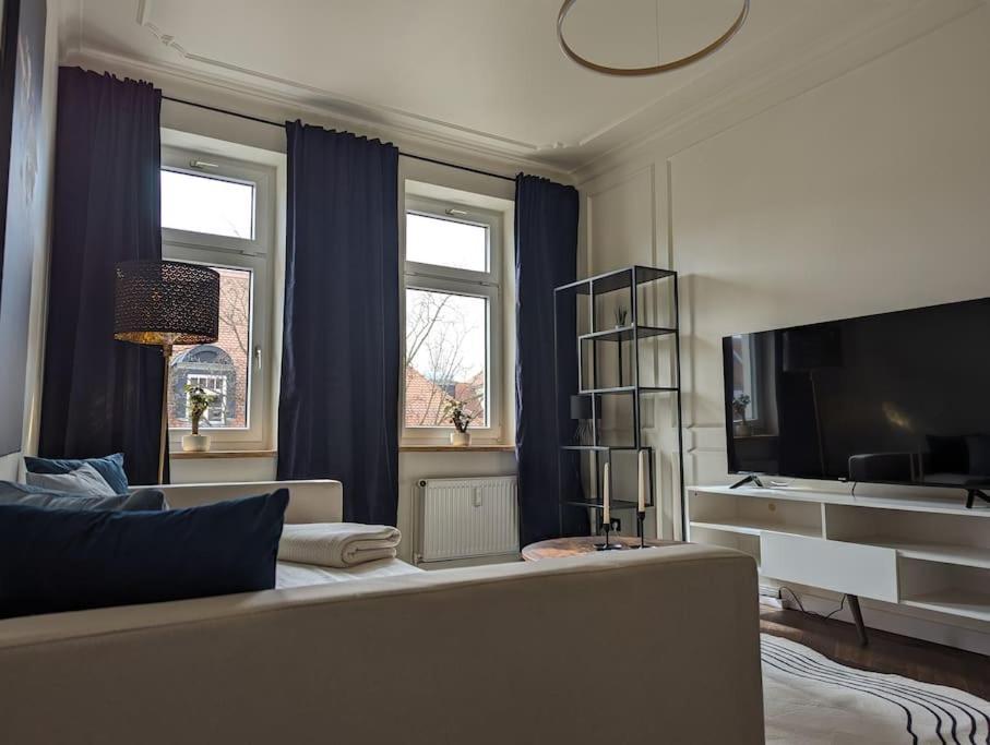 Vilipa-Apartments No.5 I Baumwollspinnerei I Kunstkraftwerk - 75M² I Balkon I Smart-Tv I Bad Mit Fussbodenheizung 莱比锡 外观 照片