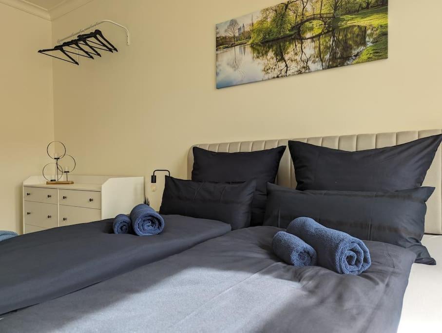 Vilipa-Apartments No.5 I Baumwollspinnerei I Kunstkraftwerk - 75M² I Balkon I Smart-Tv I Bad Mit Fussbodenheizung 莱比锡 外观 照片